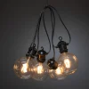 Startset Gnosjö Konstsmide E27 10 amber LED