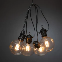 Startset Gnosjö Konstsmide E27 10 amber LED