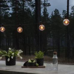 Startset Gnosjö Konstsmide E27 10 amber LED