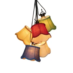 Startset Gnosjö Konstsmide Lampskärmar E27 10 Amber LED