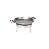 Stekhäll Gasol GrillSymbol PRO-460 i Kolstål, Robust & Kompakt med Vindskydd