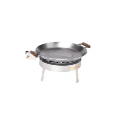 Stekhäll Gasol GrillSymbol PRO-460 i Kolstål, Robust & Kompakt med Vindskydd
