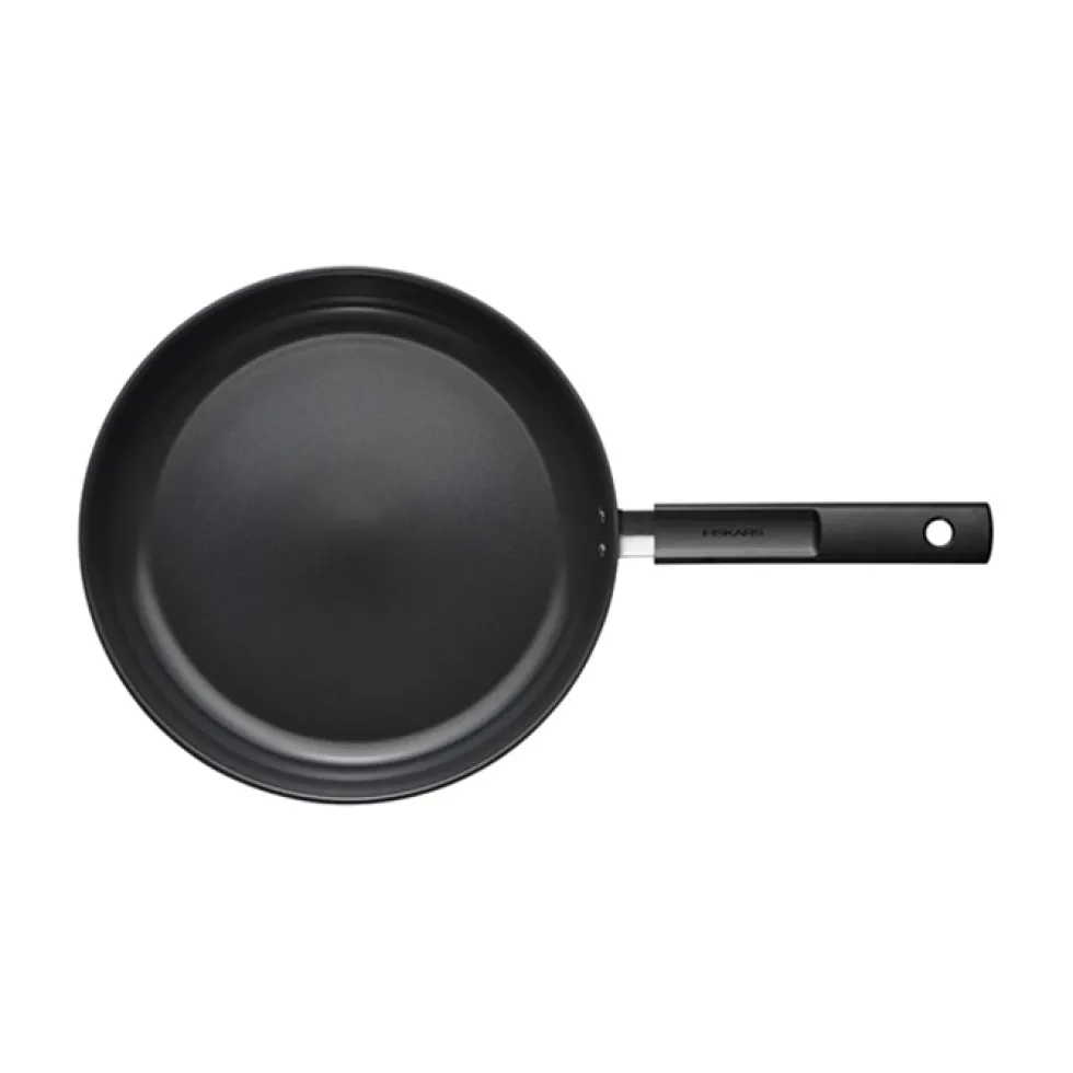 Stekpanna Fiskars Hard Face 30 cm Med Non-Stick Beläggning och Silikonlock