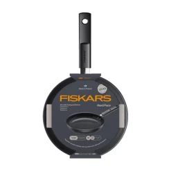 Stekpanna Fiskars Hard Face 24 cm Med Non-Stick Beläggning och Silikonlock