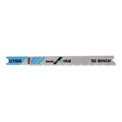 Sticksågsblad Bosch Power Tools U 118 A 3-Pack