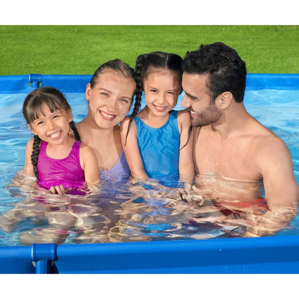 Stålramspool Bestway Steel Pro 3x2 m Ovanmarkspool Blå