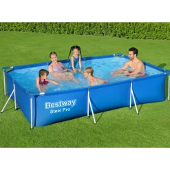 Stålramspool Bestway Steel Pro 3x2 m Ovanmarkspool Blå