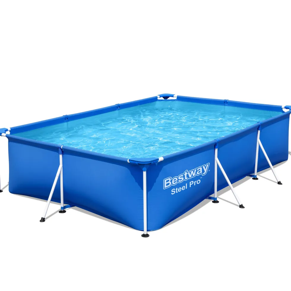 Stålramspool Bestway Steel Pro 3x2 m Ovanmarkspool Blå