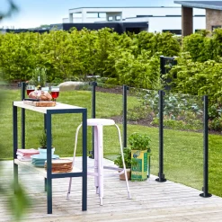 Stålstolpe PLUS till Fundament Ø42,4mm