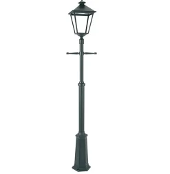 Stolpe Med Armatur Norlys London