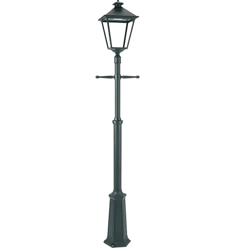 Stolpe Med Armatur Norlys London