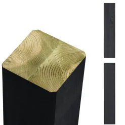 Stolpe PLUS Cubic Tvärbjälke 90x90 utan Spår