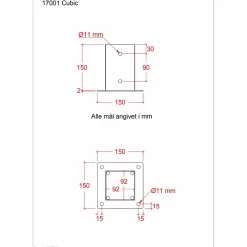 Stolpfot PLUS Cubic