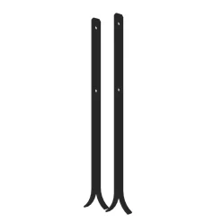 Stolpfot PLUS Universal Svart 2-pack