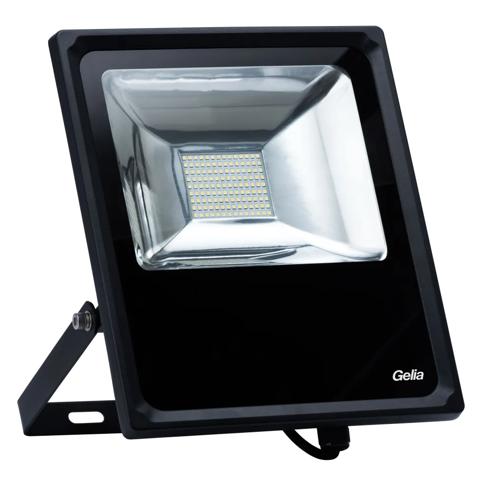 Strålkastare Gelia LED 100 w Ip65 0.5 m Kabel m Stickpropp