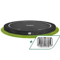 Studsmatta Salta Premium Ground Sporttrampolin Ø366 cm