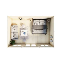 Stuga Luoman Lillevilla Kolima 24 m2