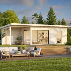 Stuga Palmako Andrea 26,2 m2 (inv. 17,1 m2)