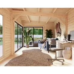 Stuga Palmako Andrea 30,4 m² Slide (inv. 21,1+7,9 m²)