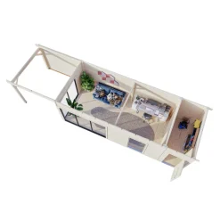 Stuga Palmako Andrea 30,4 m² Slide (inv. 21,1+7,9 m²)