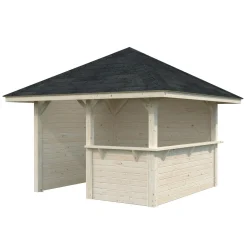 Stuga Palmako Bianca 8,3 m2 Set 3