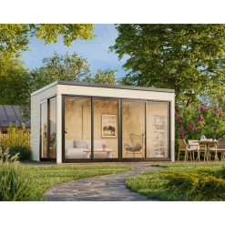Stuga Palmako Serena 13,4 m² Set 1 Slide (inv. 12,6 m²)