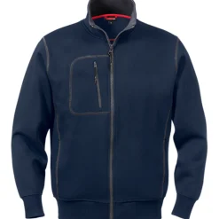Sweatshirtjacka Fristads 1747 DFFärg: Midnattsblå, Storlek: 3XL