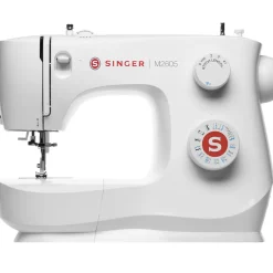 Symaskin Singer M2605 Vit LED med 21 Sömmar & Justerbar Stygnlängd