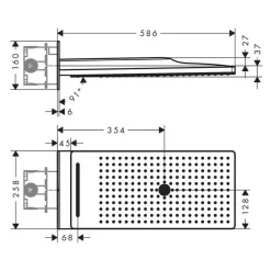 Takdusch Axor ShowerSolutions 250/580 3jet