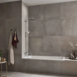 Takduschset Hansgrohe Crometta S 240 med Badkarsblandare