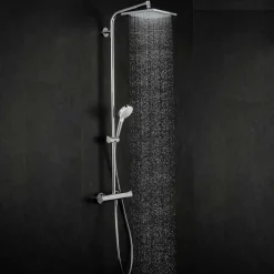 Takduschset Hansgrohe Crometta E 240 1jet Showerpipe EcoSmart 150 cc