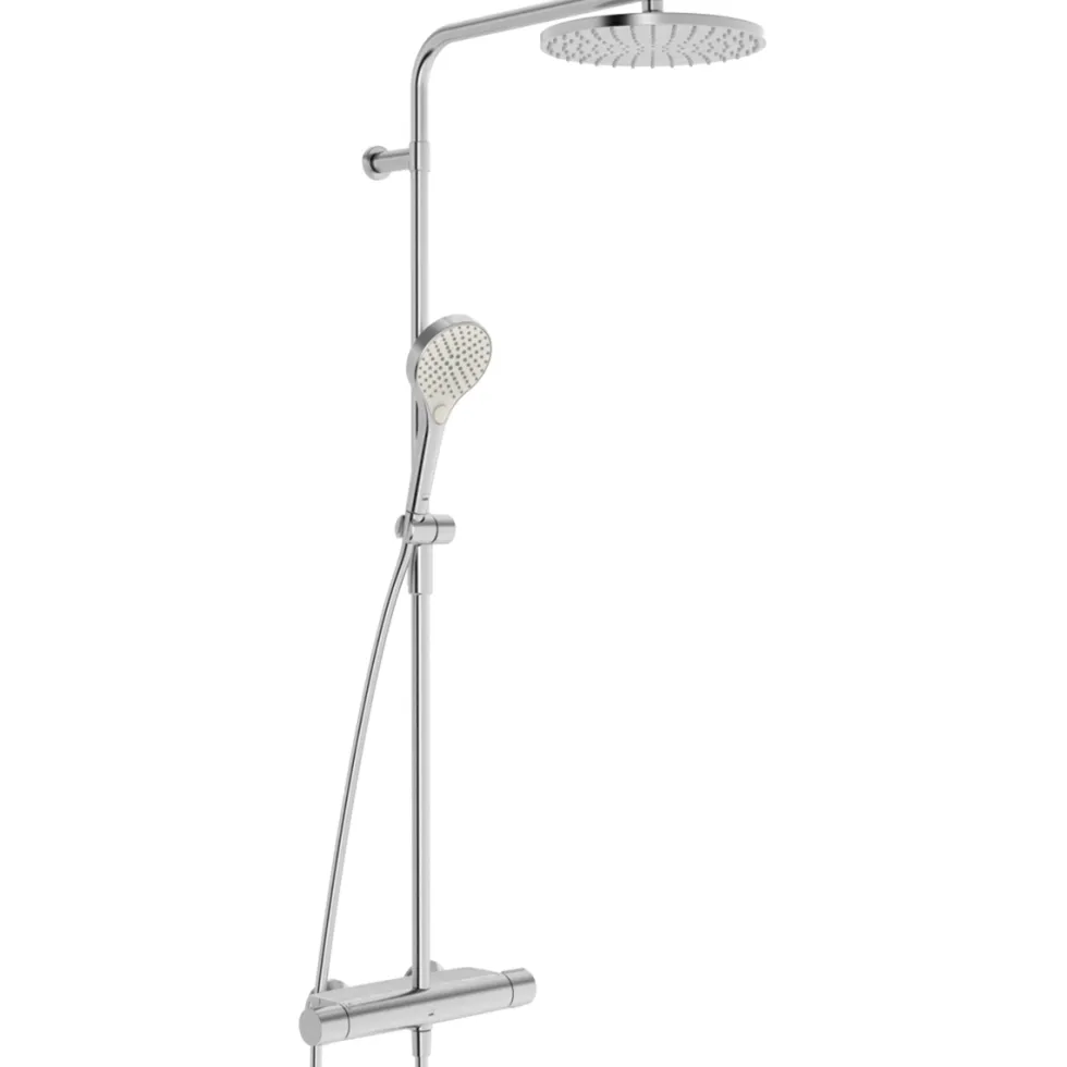 Takduschset Oras Optima Style med Termostatblandare