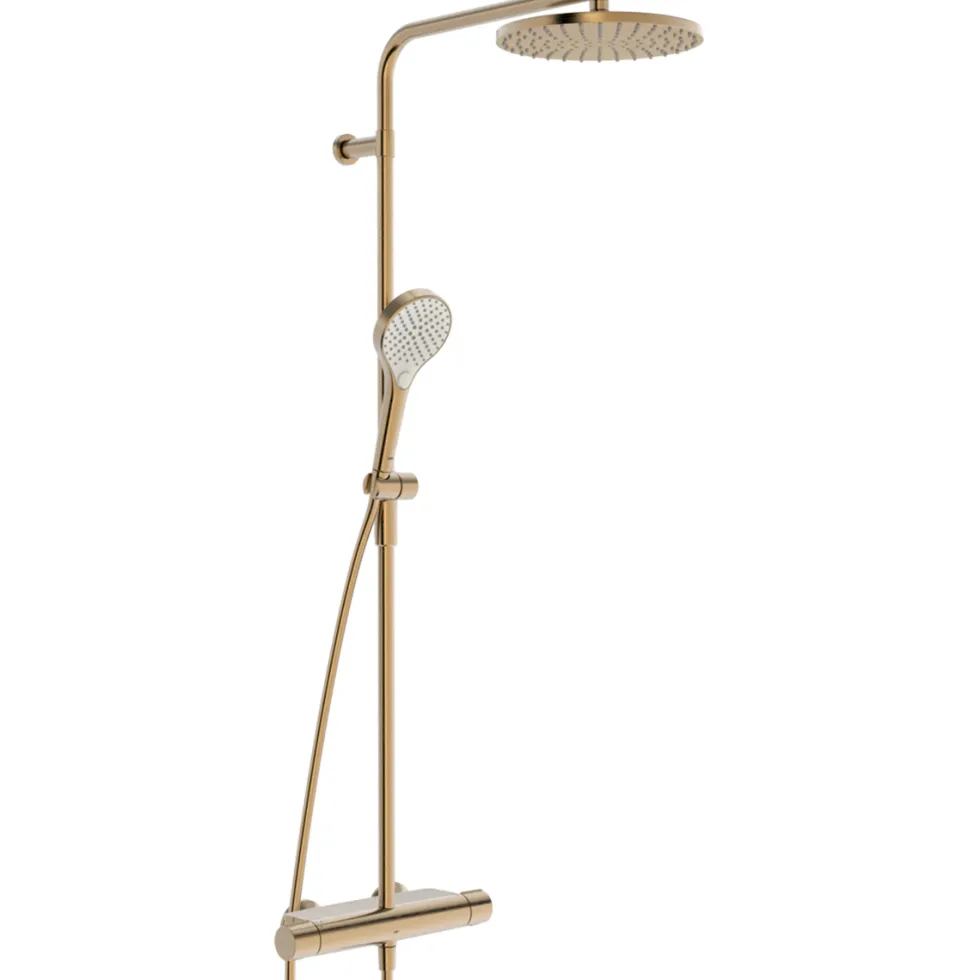 Takduschset Oras Optima Style med Termostatblandare