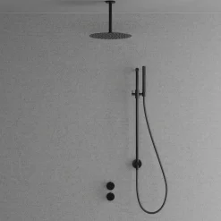 Takduschset Scandtap Steel Harmonized 5Z för Inbyggnad