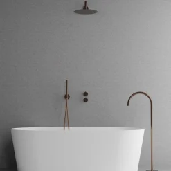 Takduschset Scandtap Steel Harmonized Bliss 3 med Badkarsblandare för Inbyggnad