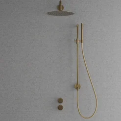 Takduschset Scandtap Steel Harmonized 5X för Inbyggnad