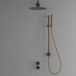 Takduschset Scandtap Steel Harmonized 5X för Inbyggnad