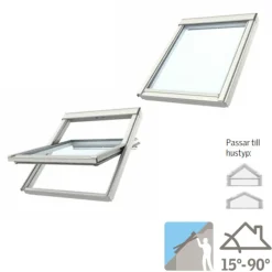 Takfönster Velux Pivåhängt Paket Solo 7