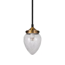 Taklampa Globen Lighting Juni Slipad