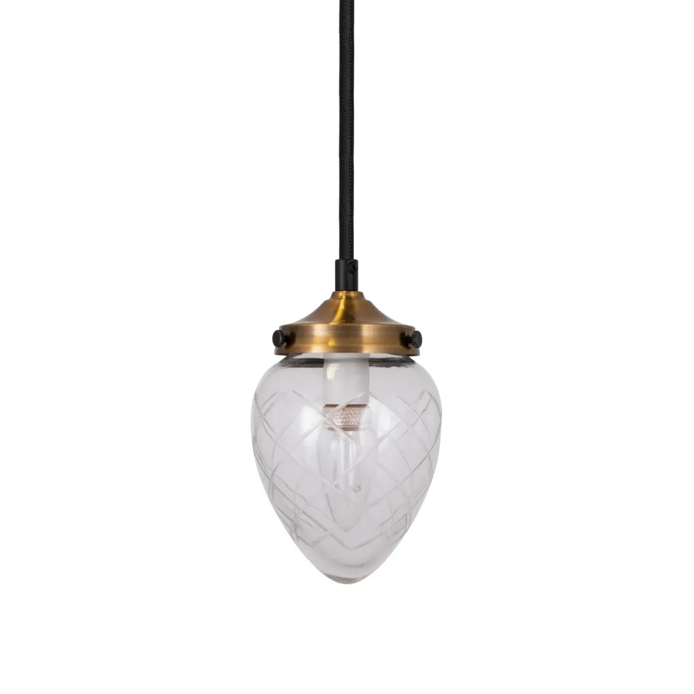 Taklampa Globen Lighting Juni Slipad