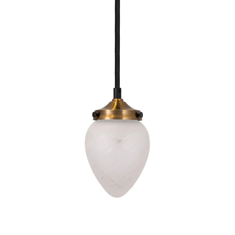 Taklampa Globen Lighting Juni Slipad