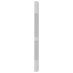 Takpelare Jabo Spårad 135x135x2500 mm är en elegant takpelare av gran.Vit