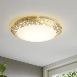 Tak/Vägglampa Eglo Montenovo LEDGuld