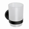 Tandborstglas Duschbyggarna Black