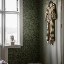 Tapet Boråstapeter Falsterbo III Hazel 7663 EasyUp, Mönstrad Grön