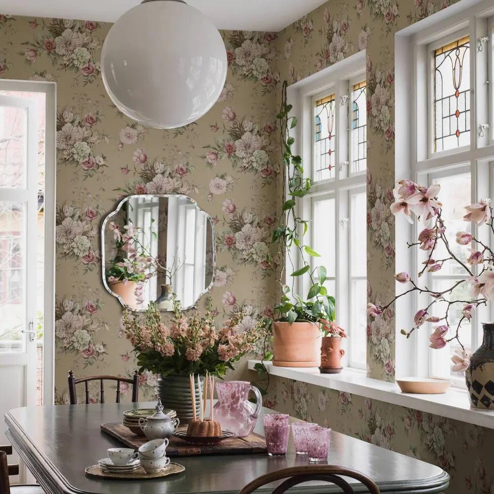 Tapet Boråstapeter Floral Charm 4250