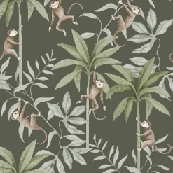 Tapet Boråstapeter Jungle Friends 6935
