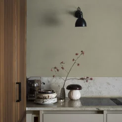 Tapet Boråstapeter Linen Soft Olive 4335 EasyUp, Enfärgad Grön