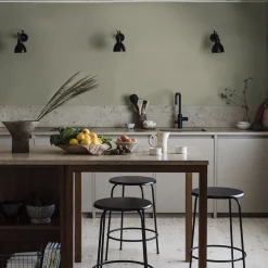 Tapet Boråstapeter Linen Soft Olive 4335 EasyUp, Enfärgad Grön