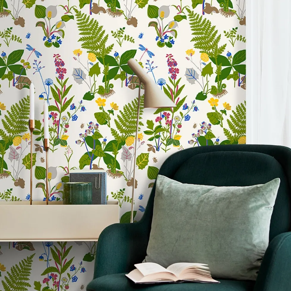 Tapet Boråstapeter Scandinavian Designers II Trollslända 1788